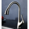 Anzzi Vanguard Undermount 32" Kitchen Sink with Brushed Nickel Accent Faucet KAZ3219-031B